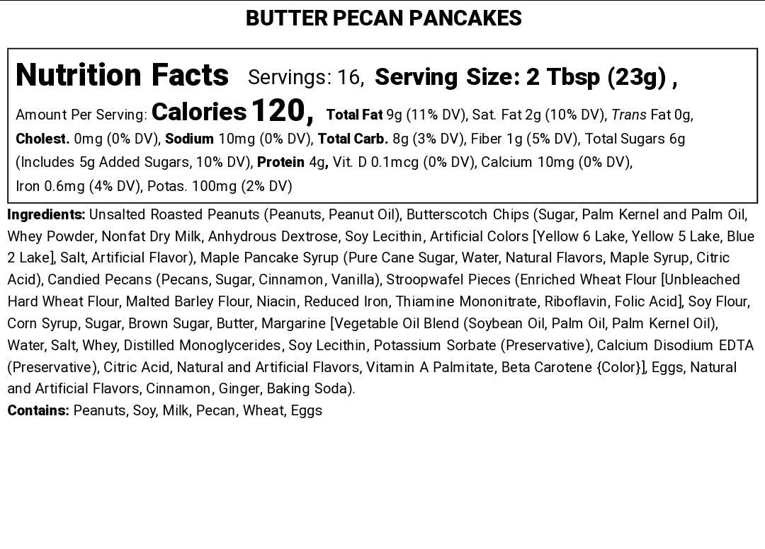 Butter Pecan Pancakes