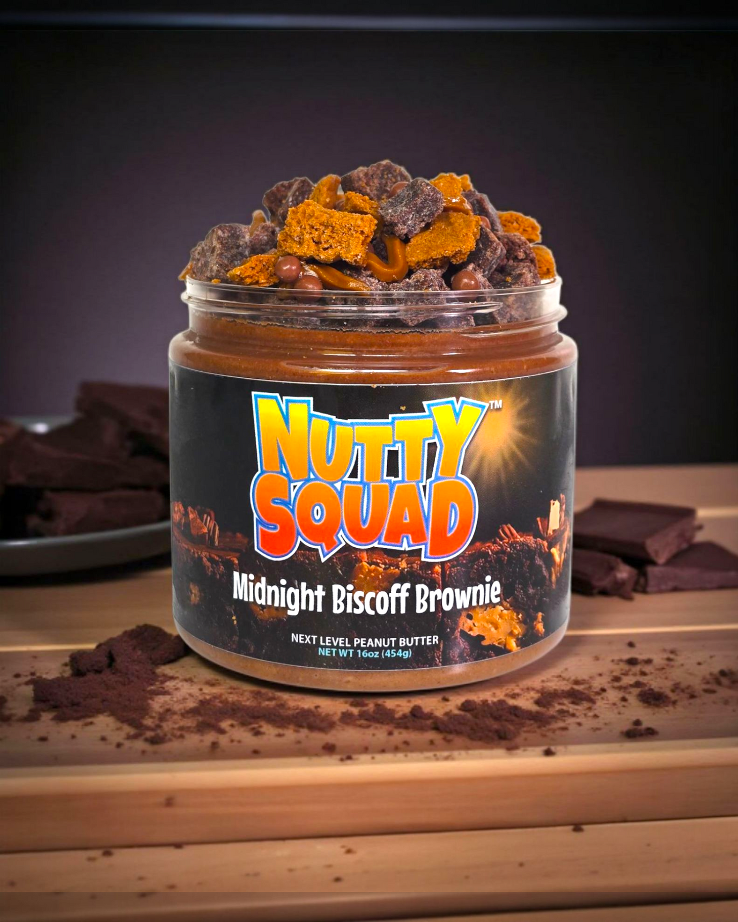 Midnight Biscoff Brownie