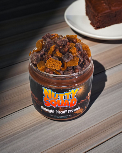 Midnight Biscoff Brownie