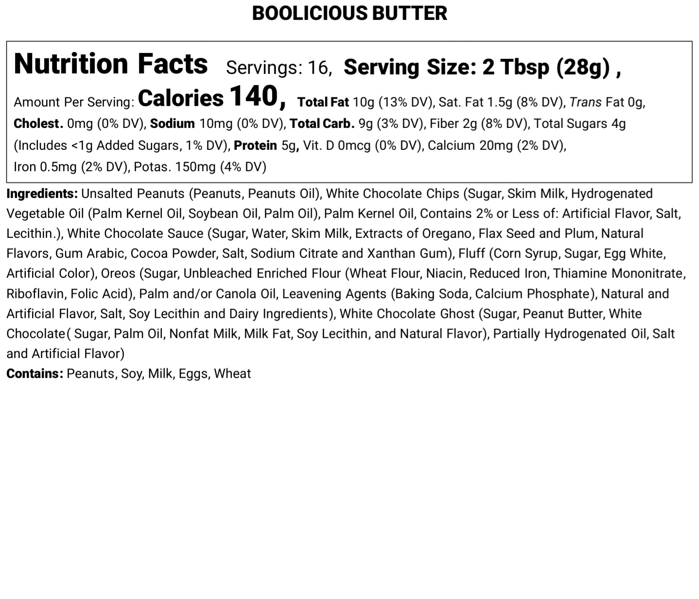 Boo-Licious Butter