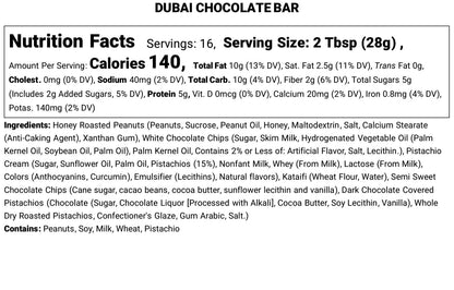 Dubai Chocolate Bar (Holiday)