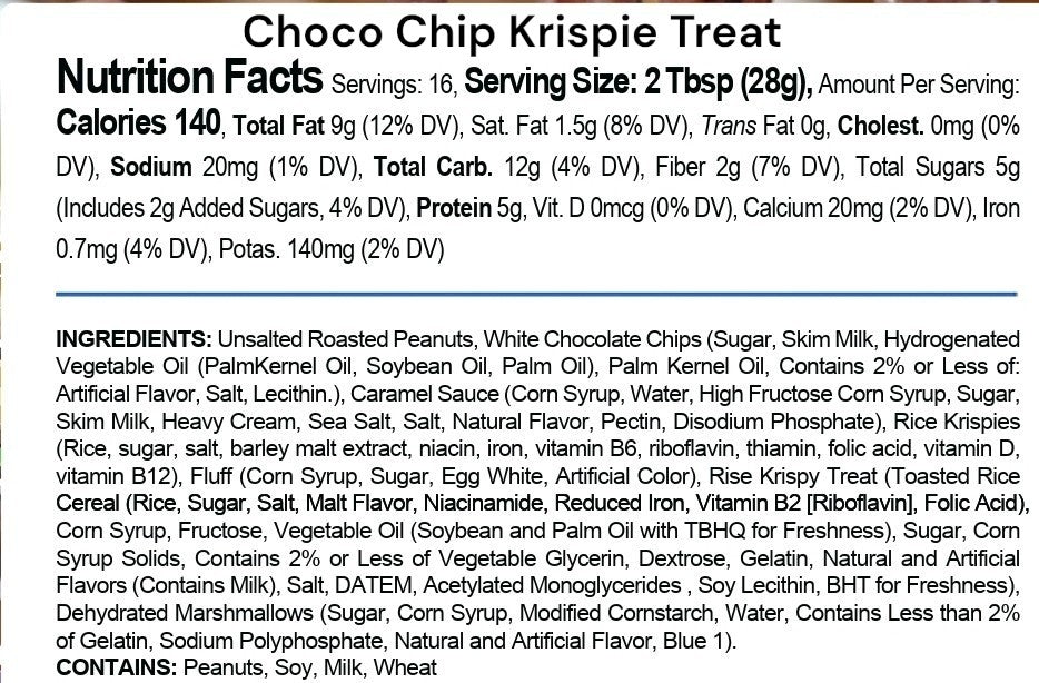 Choco Chip Krispie Treat