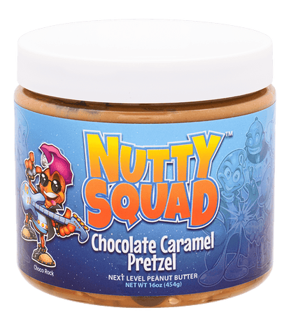 Chocolate Caramel Pretzel Nutty Squad