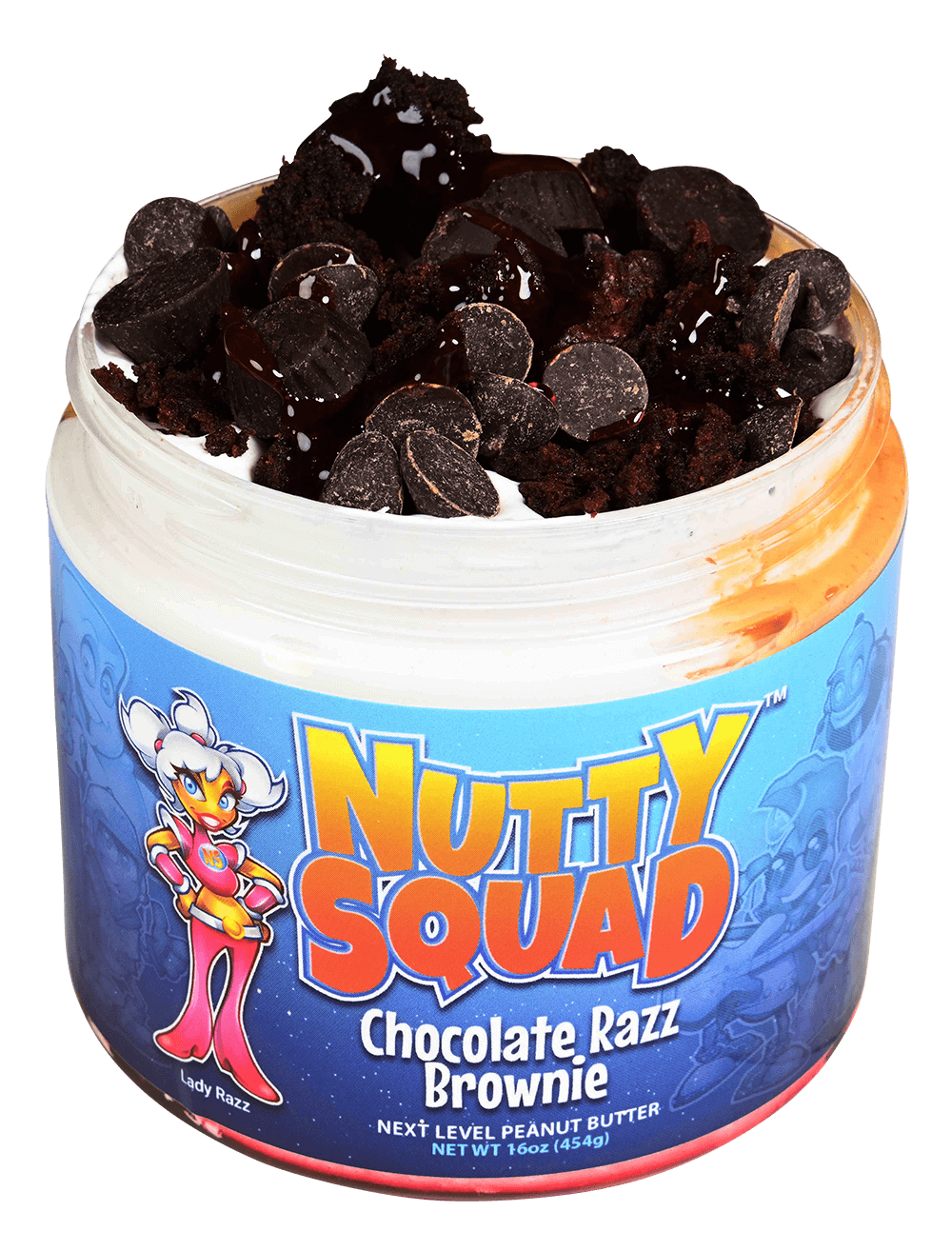 Chocolate Razz Brownie Nutty Squad