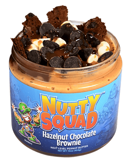 Hazelnut Chocolate Brownie Nutty Squad