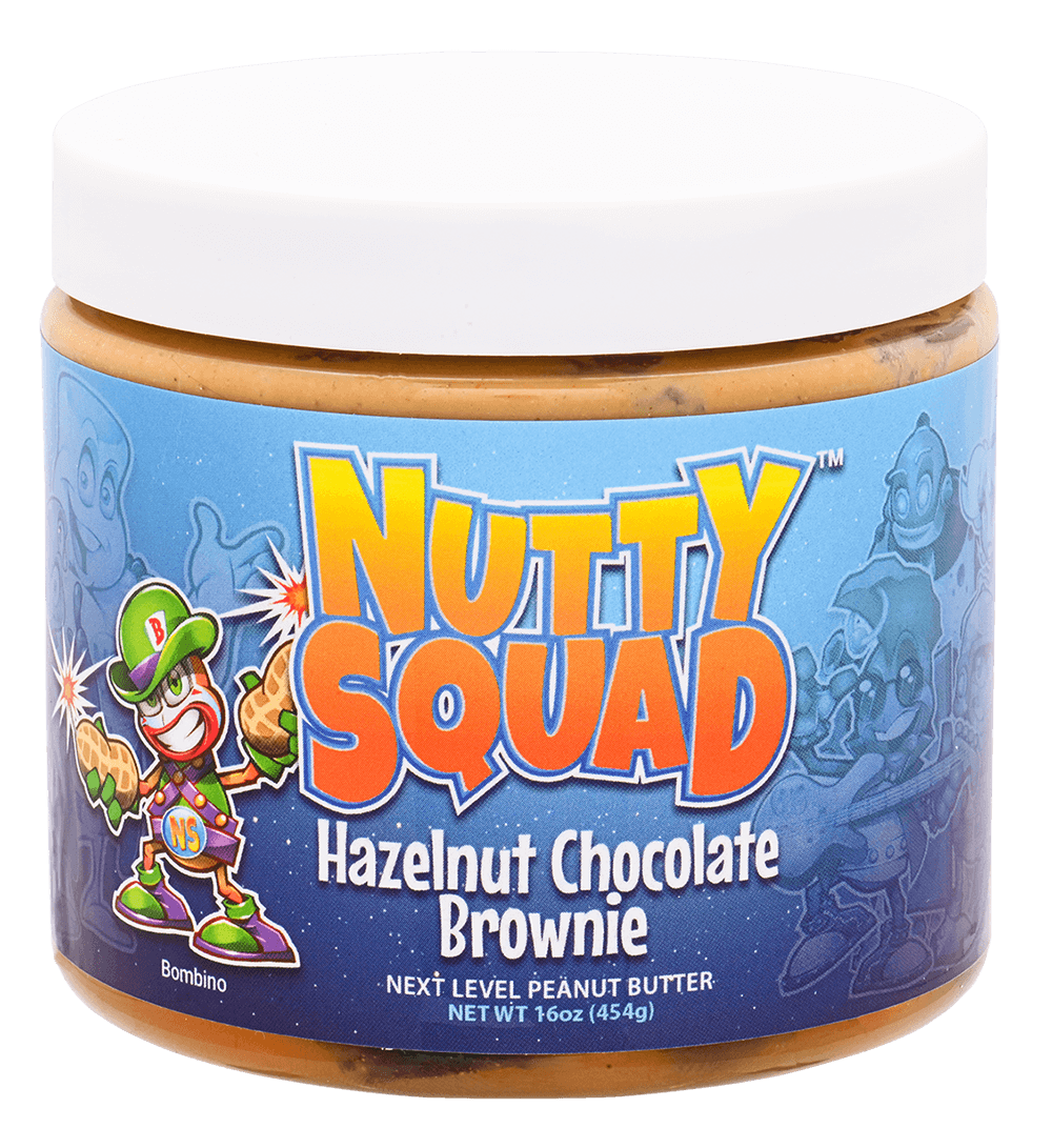 Hazelnut Chocolate Brownie Nutty Squad