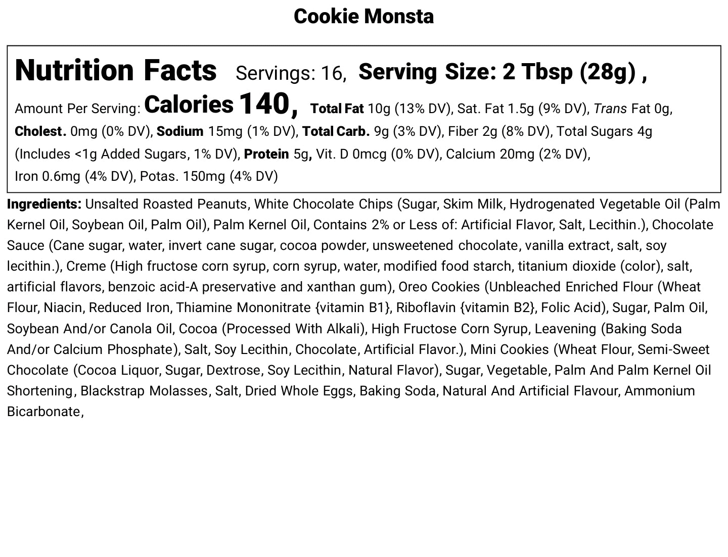 Cookie Monsta