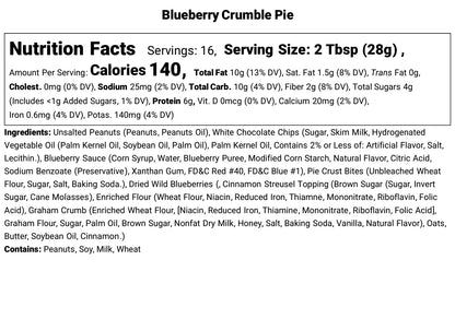Blueberry Crumble Pie