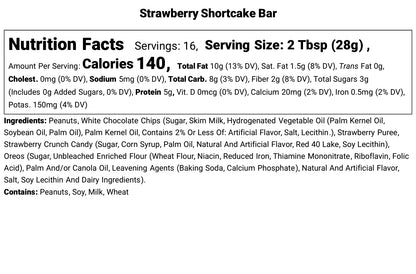 Strawberry Shortcake Bar